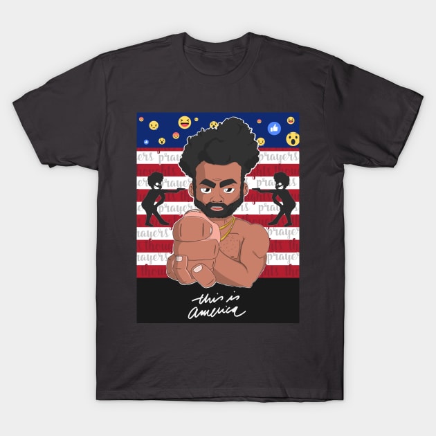 This is America T-Shirt by ADove11